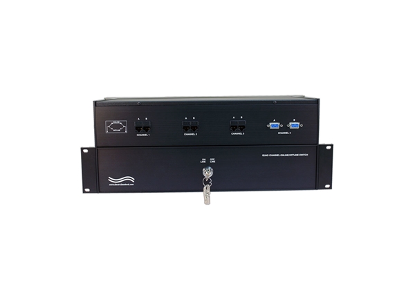 4-Channel RJ45 / DB9 ONLINE/OFFLINE Switch