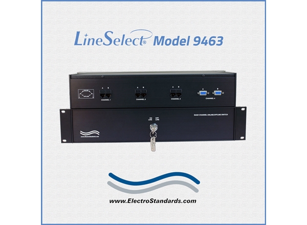 4-Channel RJ45 / DB9 ONLINE/OFFLINE Switch