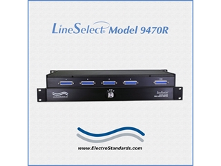 Catalog # 309470R - Model 9470R DB25 A/B/C/D Switch, RoHS