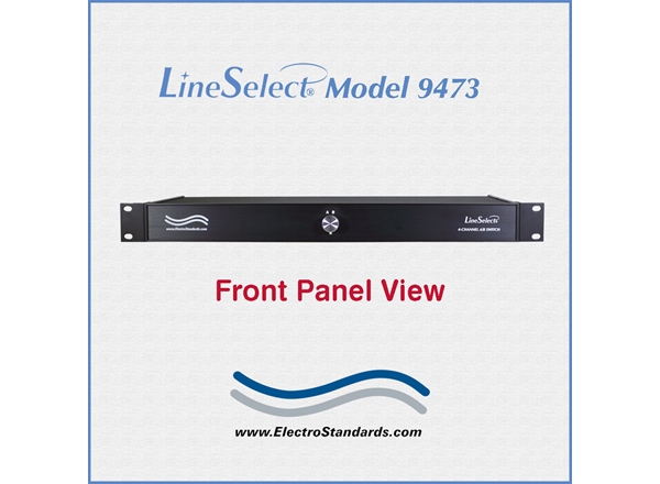 Model 9473 4-Channel RJ45 CAt6 A/B Switch, Simultaneous Control
