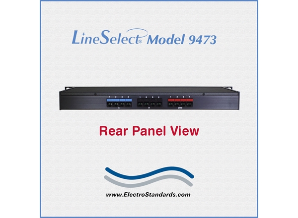 Model 9473 4-Channel RJ45 CAt6 A/B Switch, Simultaneous Control