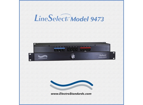 Model 9473 4-Channel RJ45 CAt6 A/B Switch, Simultaneous Control