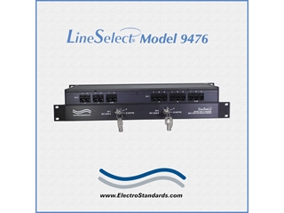 309476 - 9476 5-Channel RJ45 Cat5e A/B Keylock Switch, Individual Control of 3-Channel & 2-Channel Group
