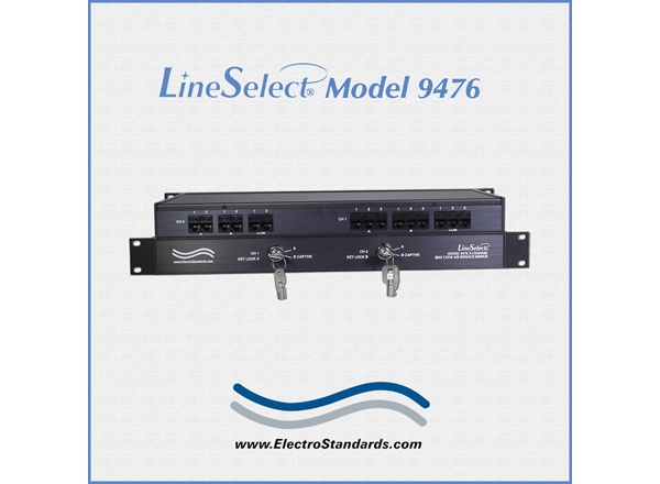 Cat5e A/B Keylock Switch, Individual Control of 3-Channel & 2-Channel Group