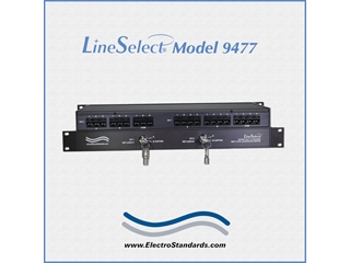 309477 - 9477 7-Channel RJ45 Cat5e A/B Keylock Switch, Individual Control of 4-Channel & 3-Channel Group