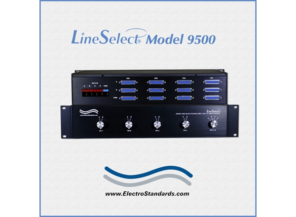 5-Channel DB25 A/B & RJ11/12 A/B/C/D Switch
