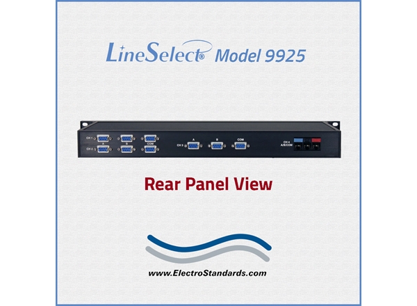 4-Channel DB9/RJ45 Cat5 A/B Switch