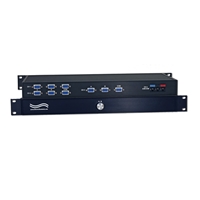 4-Channel DB9/RJ45 Cat5 A/B Switch