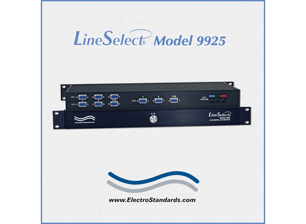 4-Channel DB9/RJ45 Cat5 A/B Switch
