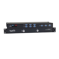 3-Channel DB9 & 1 Channel RJ45 Cat5e A/B Switch