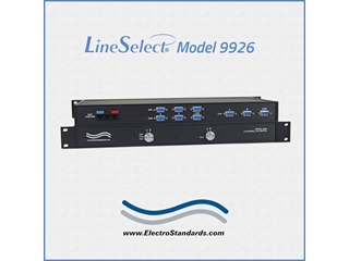 Catalog # 309926 - Model 9926 3-Channel DB9 & 1 Channel RJ45 Cat5e A/B Switch