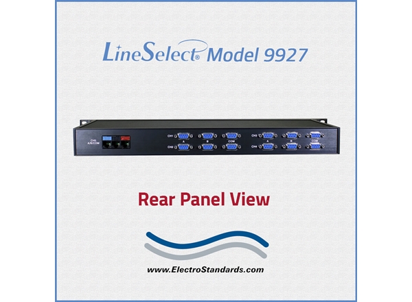4-Channel DB9 & 1 Channel RJ45 Cat5e A/B Switch