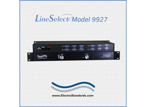 4-Channel DB9 & 1 Channel RJ45 Cat5e A/B Switch