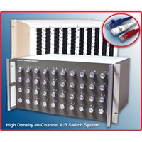 40 RJ45 CAT 5, 40-Channel Switch