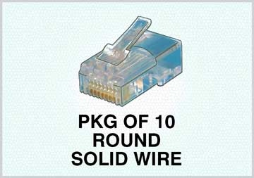 Commscope Mod Plugs, 8 Pos.
