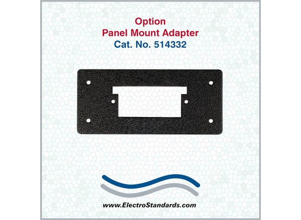 Panel Mount Adaptor Optiion