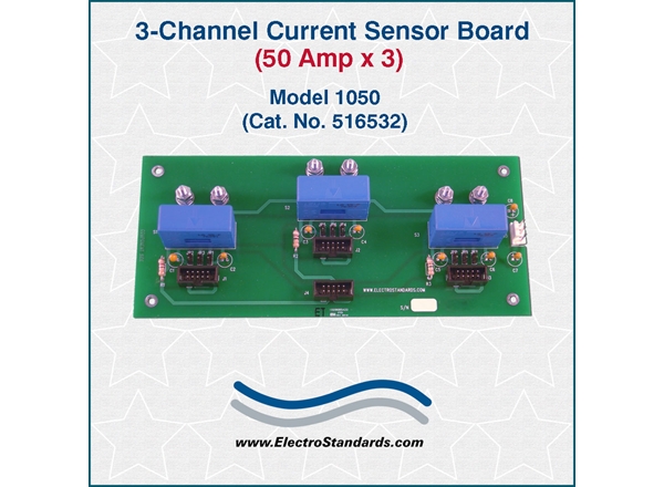 Board, Three Channel, 50 Amp x3