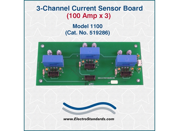 Board, Three Channel, 100 Amp x3