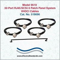 32-Port RJ45 SCSI-5 Patch Panel System