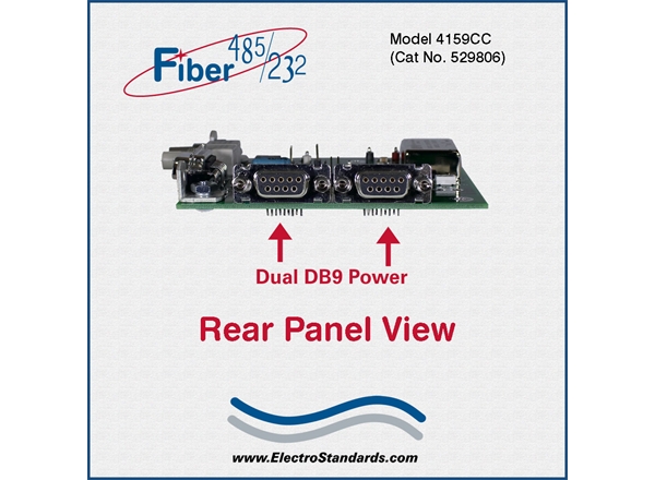 Board ST Fiber-to-RS485/422/232 Converter, Conformal Coated Board