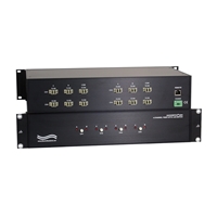 Model 6254-MIB LC Duplex 4-Channel A/B FiberSwitch with MIB and HTTPS GUI