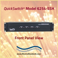 Model 6254-SSH LC Duplex 4-Channel A/B FiberSwitch with SSH and HTTPS GUI