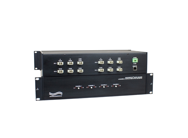 Model 6254-SSH LC Duplex 4-Channel A/B FiberSwitch with SSH and HTTPS GUI