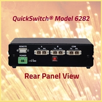 A/B Fiber Switch, Secure Remote