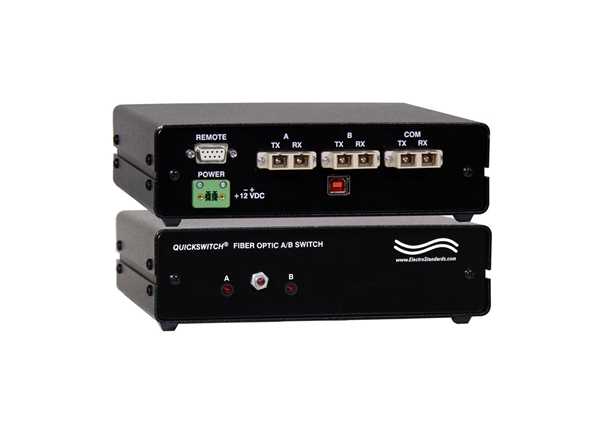 A/B Fiber Switch, Secure Remote