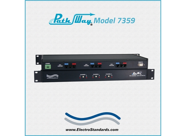 3-Channel RJ45 CAT5 A/B Switch