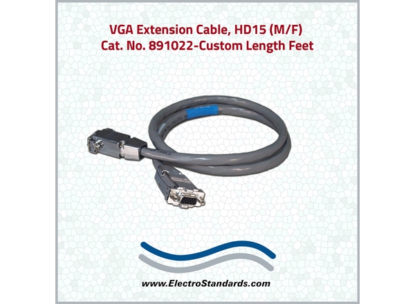 VGA Extension Cables M/F Custom Length