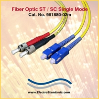 ST/SC Single Mode Fiber Optic Cable Assemby
