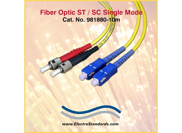 ST/SC Single Mode Fiber Optic Cable Assemby