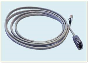 982018 T1 Cable, M/M, Custom Length in Feet, Straight Pinned 