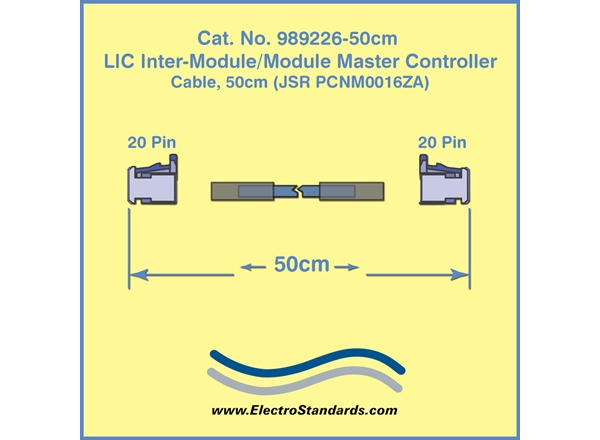 LIC Inter-Module Master controller Cable, 50cm