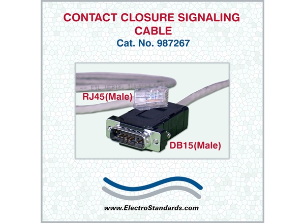 RJ45 Male to DB15 Male Cable