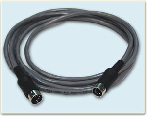 5-Pin DIN Cable, Female/Female, 10 Foot, 990199-010