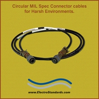 MIL spec connector Cables for Harsh Environments