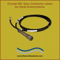 MIL spec connector Cables for Harsh Environments
