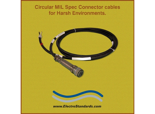 MIL spec connector Cables for Harsh Environments