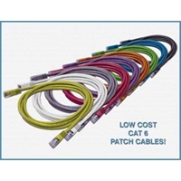 990337-050 RJ45 CAT 6 Cable, Black 50 Feet with Snagless Boots (550 MHz) UTP