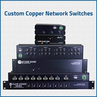 Custom Copper Network Switches