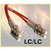 LC/LC Fiber Cable, Terminated, 50/125 Micron, 2 Meter, 986147-02m
