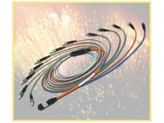 990720 MTP 12-Fiber Fanout Cable, SC Simplex, Female to Male, Custom Length