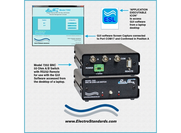 GUI Software for use with Model 7202