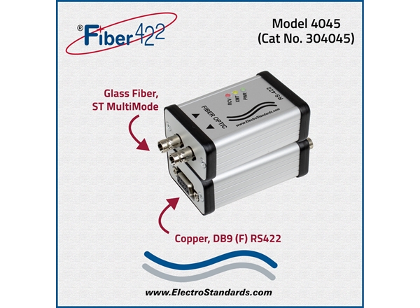 ST Fiber to RS422 Interface Converter