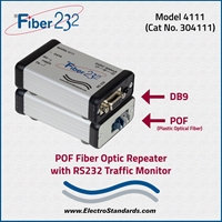 POF to Rs232 DB9 Port Converter, compatible with HFBR-4516Z