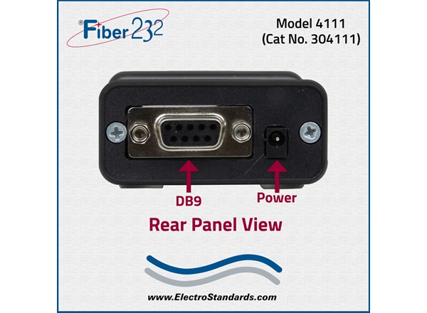 POF to Rs232 DB9 Port Converter, compatible with HFBR-4516Z