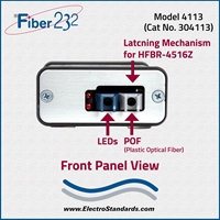 Model 4113 POF to RS232 DB9