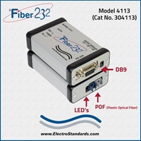 Model 4113 POF to RS232 DB9